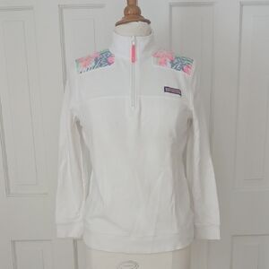 Vineyard Vines Hawaiian Floral Shep Shirt Sweatshirt